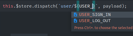 Exemple de l’autocompletion avec PHP pendant que je tape les premiers caractères de ma variable